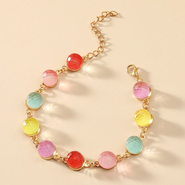 

Colorful Round Bracelet, Multicolor