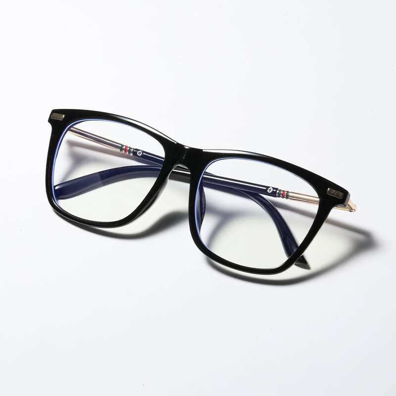

Studded Decor Acrylic Frame Glasses