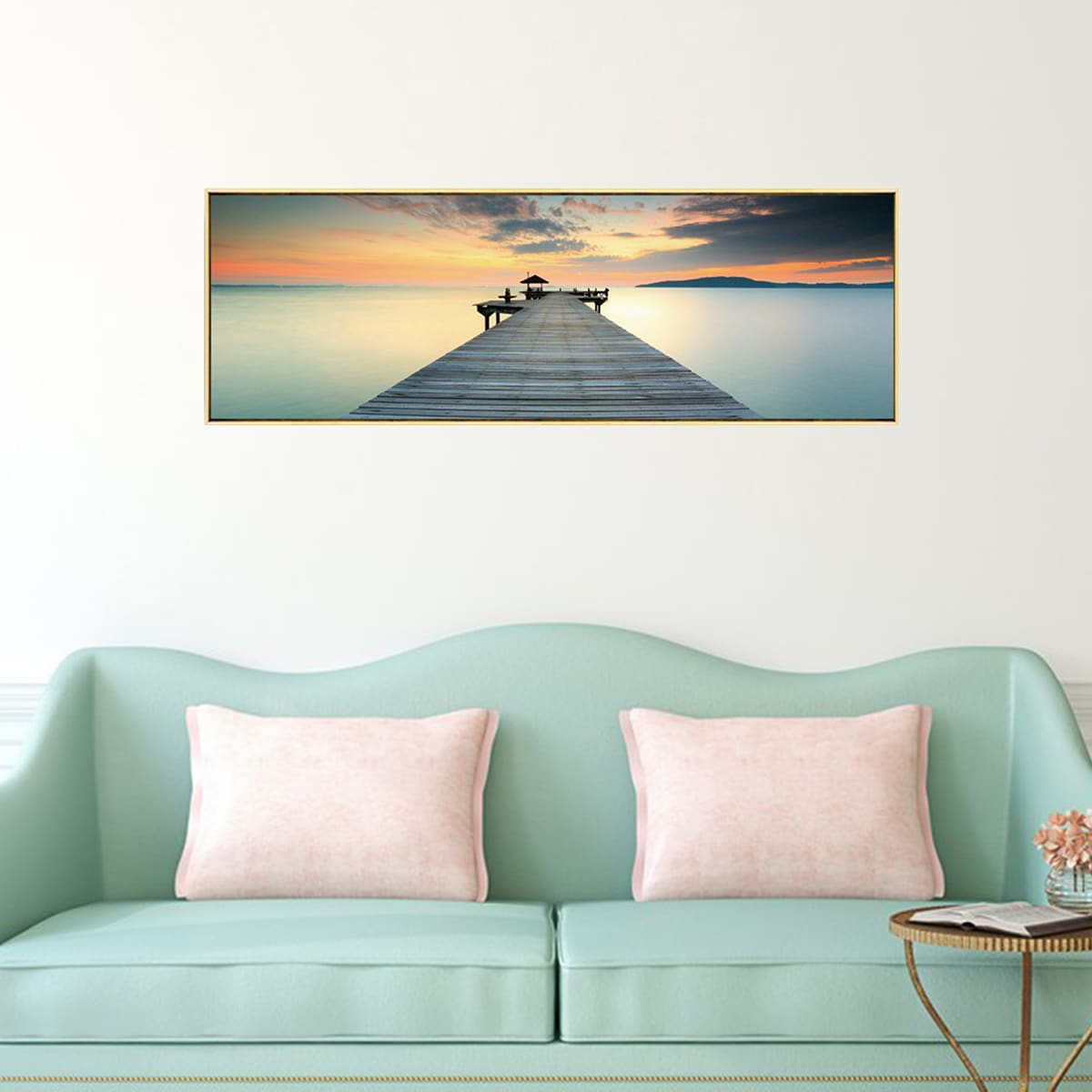 

Scenery Pattern Wall Painting Without Frame, Multicolor