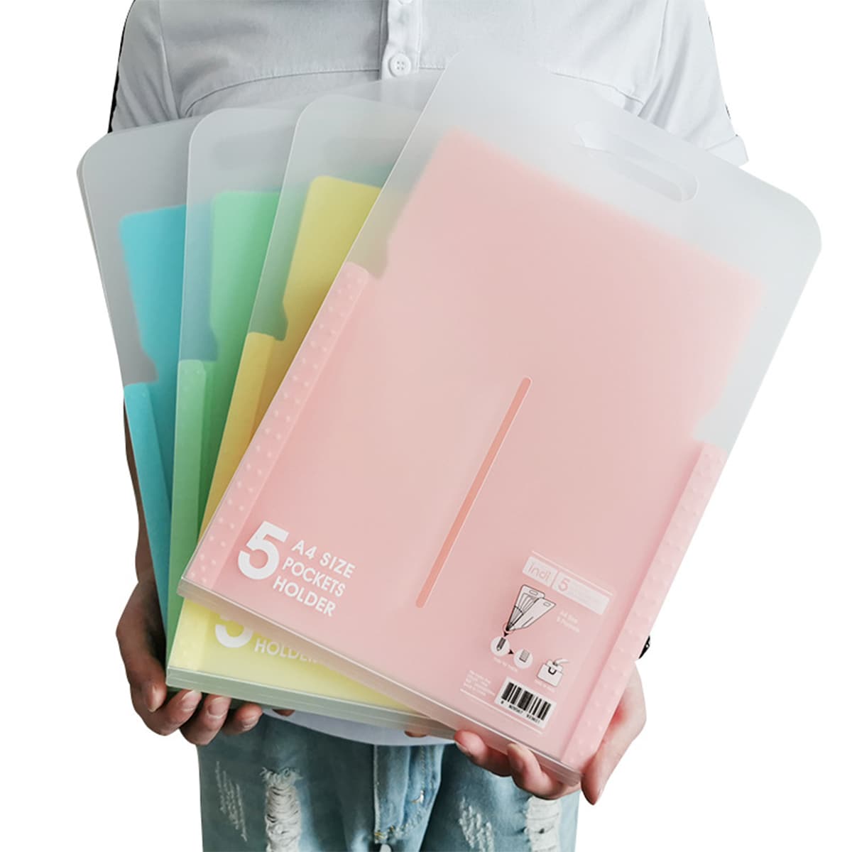 

1pc Random Color Organ File Folder, Multicolor