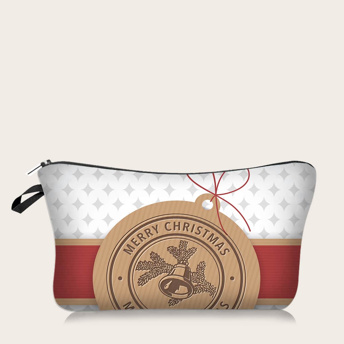 

Christmas Pattern Makeup Bag, Multicolor
