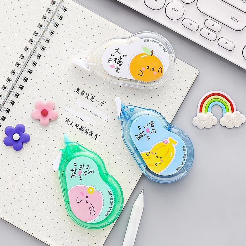 

1pc Random Fruit Pattern Correction Tape, Multicolor