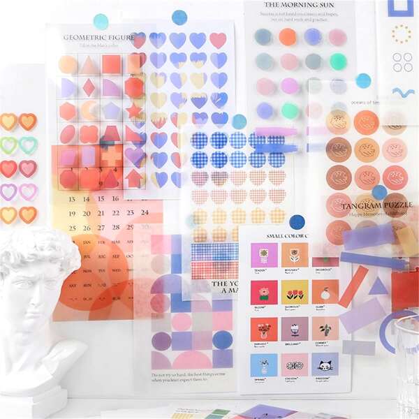

30pcs Mixed Pattern Random Sticker, Multicolor