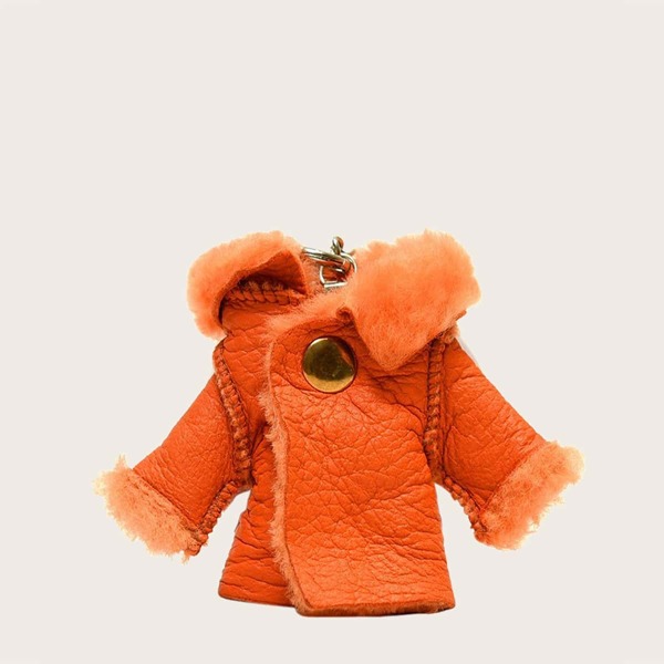 

Girls Clothes Design Key Case, Orange