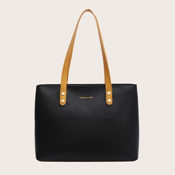 

Minimalist Tote Bag, Black