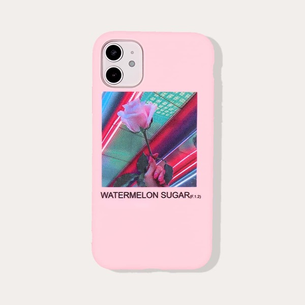 

Чехол для iPhone с розовым узором, Розовые