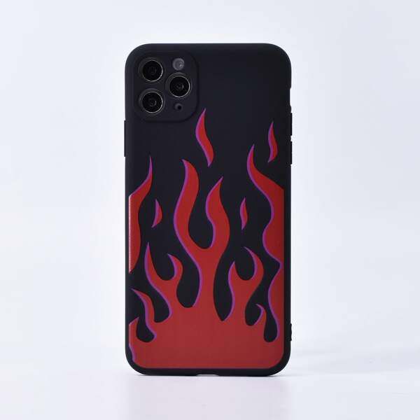 

Fire Pattern iPhone Case, Multicolor