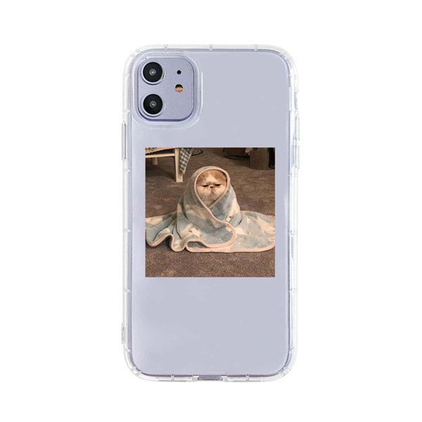 

Чехол для iPhone с рисунком кошки, Многоцветный