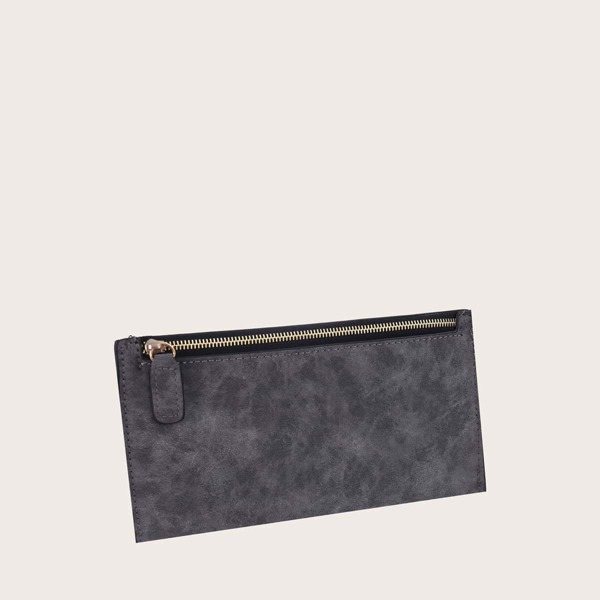 

Minimalist Long Purse, Dark grey