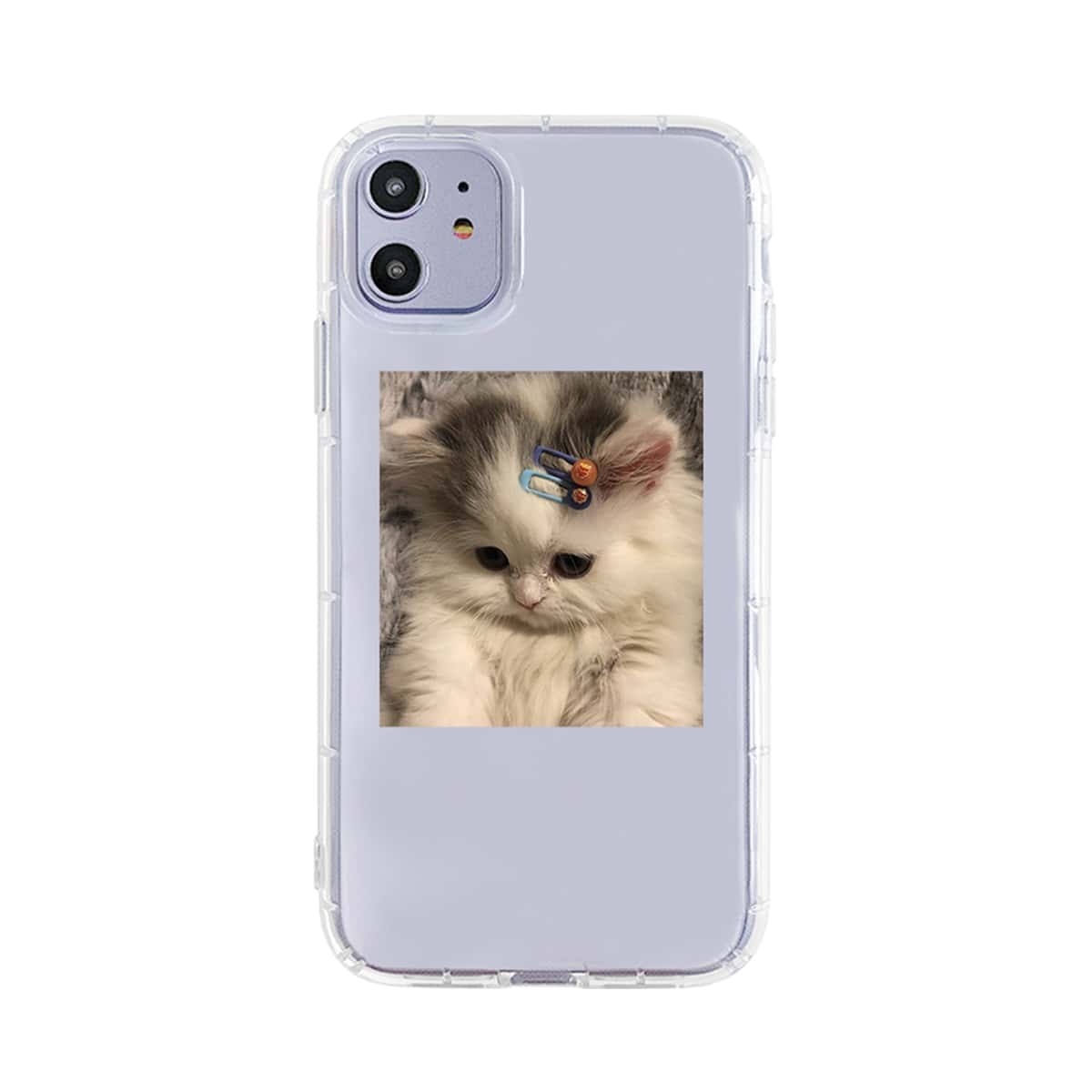 

Cat Pattern iPhone Case, Multicolor