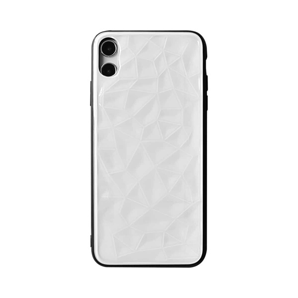 

Чехол для iPhone с ромбовидным рисунком, Белый