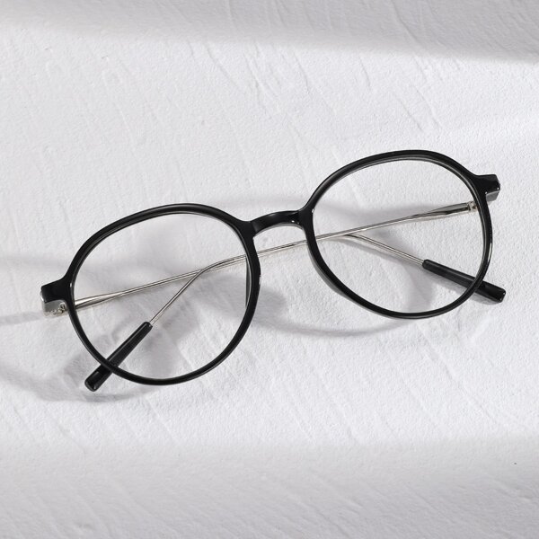 

Men Acrylic Frame Glasses, Black
