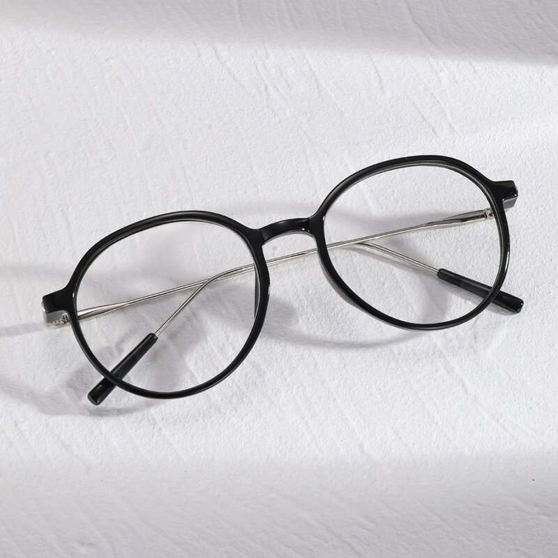 

Guys Acrylic Frame Glasses, Black