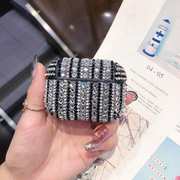 

Rhinestone Decor  Case, Multicolor