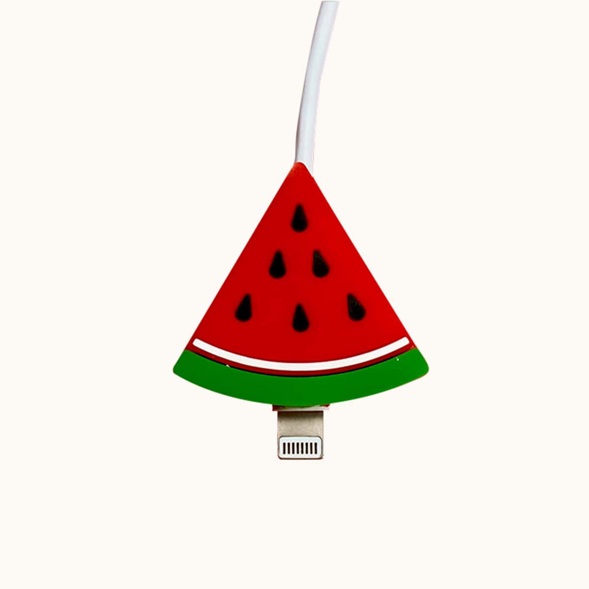 

Watermelon Shaped Data Cable Protector, Multicolor