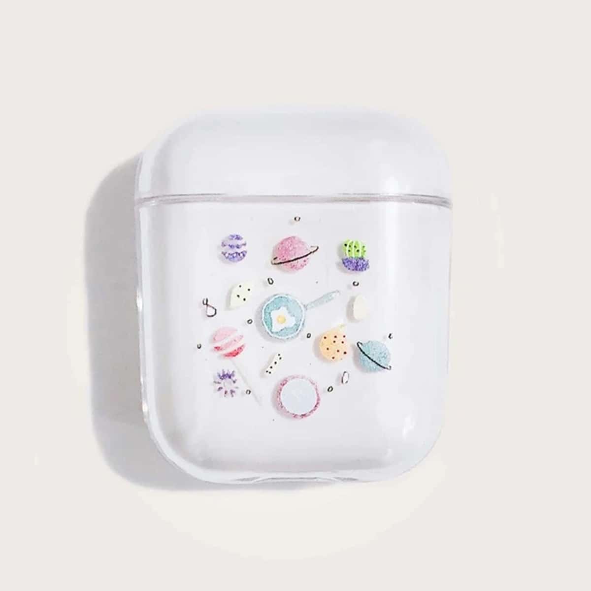 

Planet Print AirPods Case, Multicolor