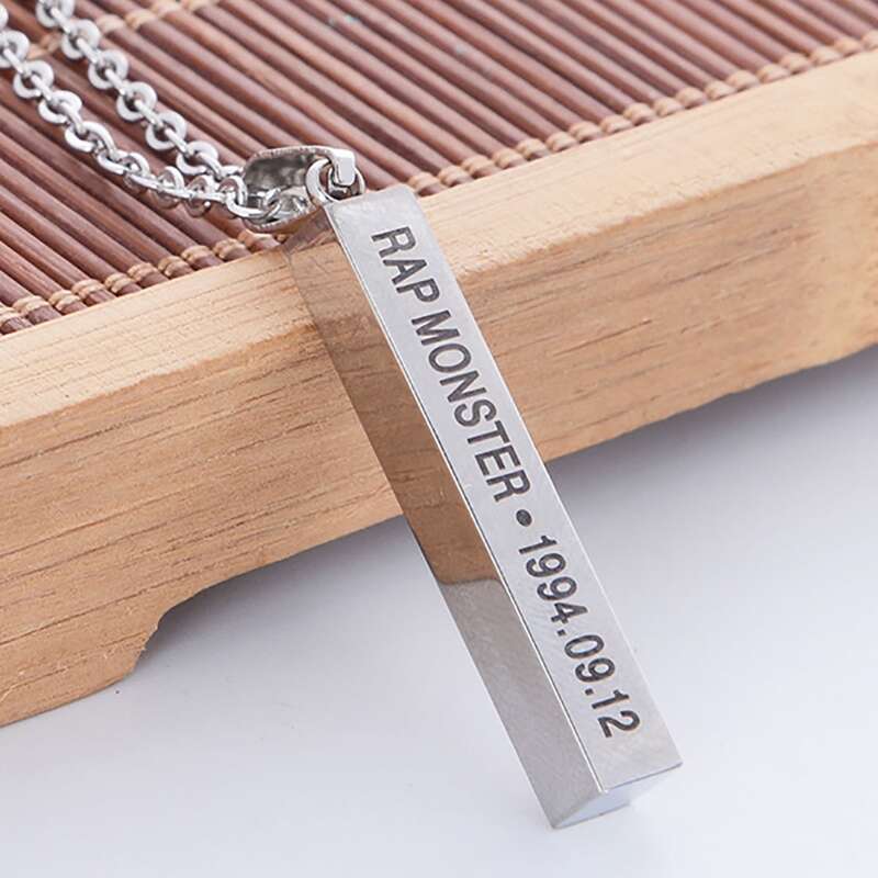 

Rap Monster Chain Necklace, Silver