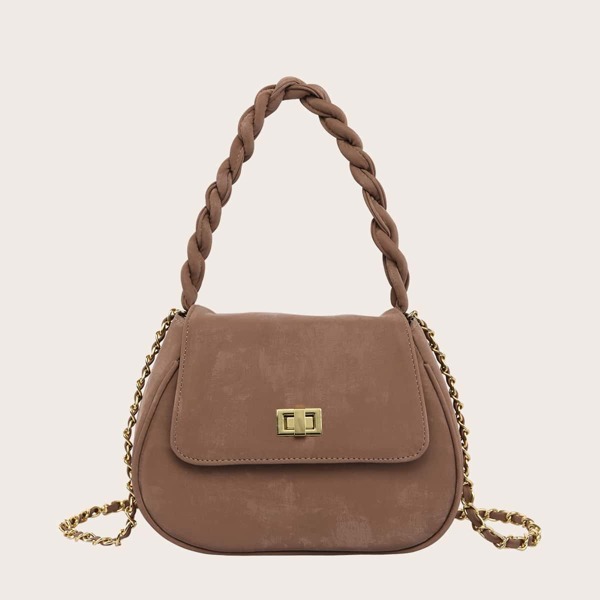 

Minimalist Twist Lock Saddle Bag, Khaki
