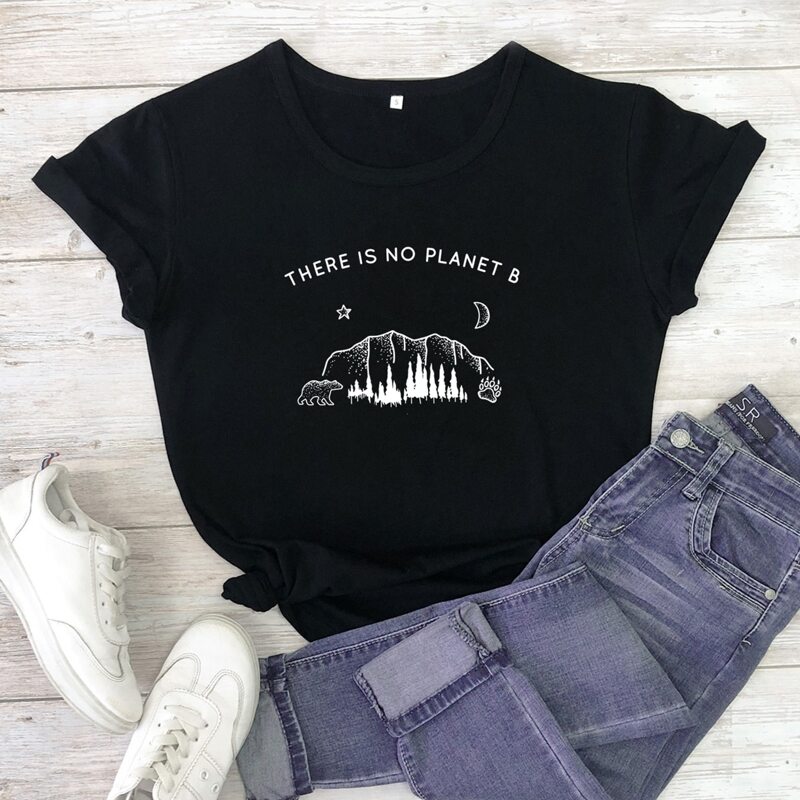 

Slogan Graphic Tee, Black