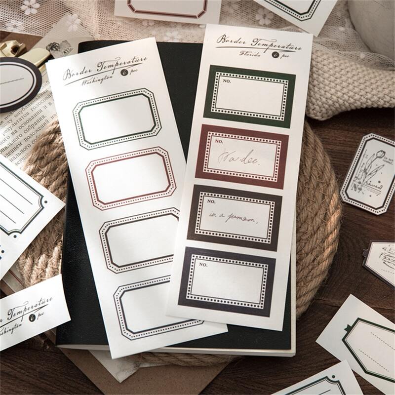 

6pcs Random DIY Message Sticker, Multicolor