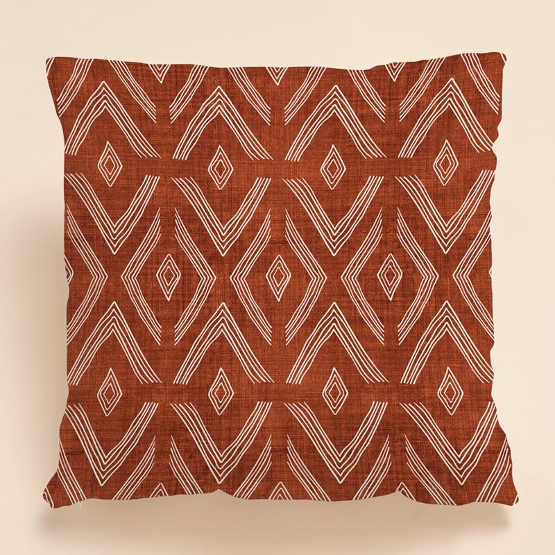 

Geometric Cushion Cover Without Filler, Multicolor