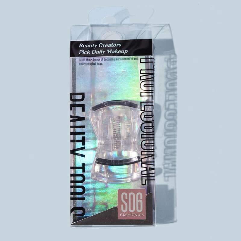 

1pc Transparent Eyelash Curler, Clear