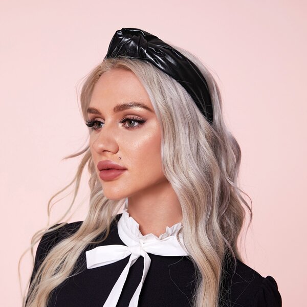

Plain Hair Hoop, Black