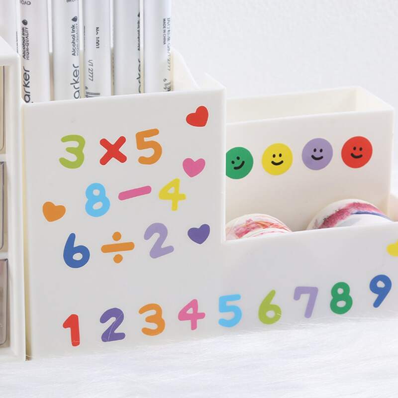 

1sheet Random Cartoon Sticker, Multicolor