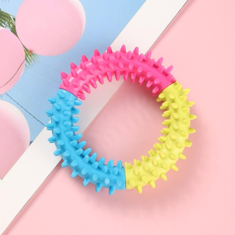 

Colorblock Dog Chew Toy, Multicolor