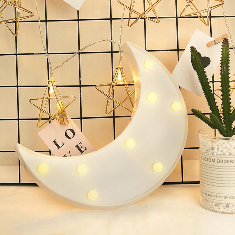 

Moon Shaped Night Light, Yellow