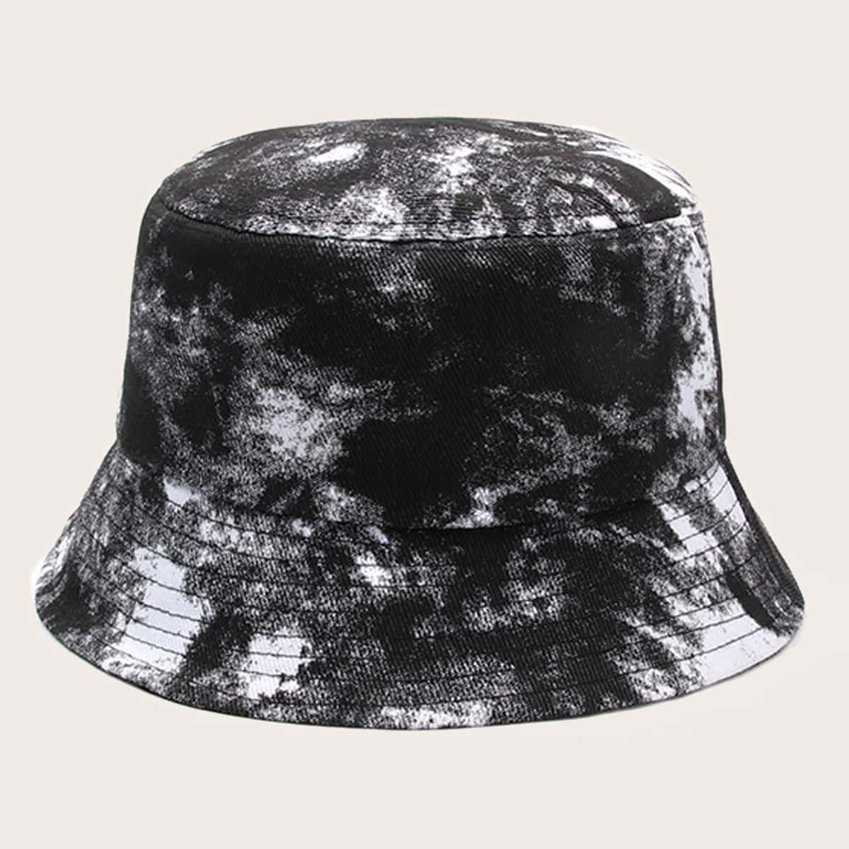 

Guys Tie Dye Bucket Hat, Black
