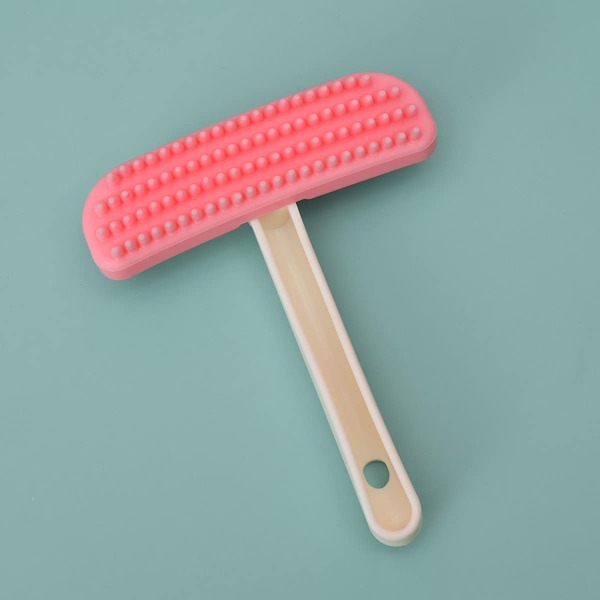 

Silicone Cat Massage Brush, Pink