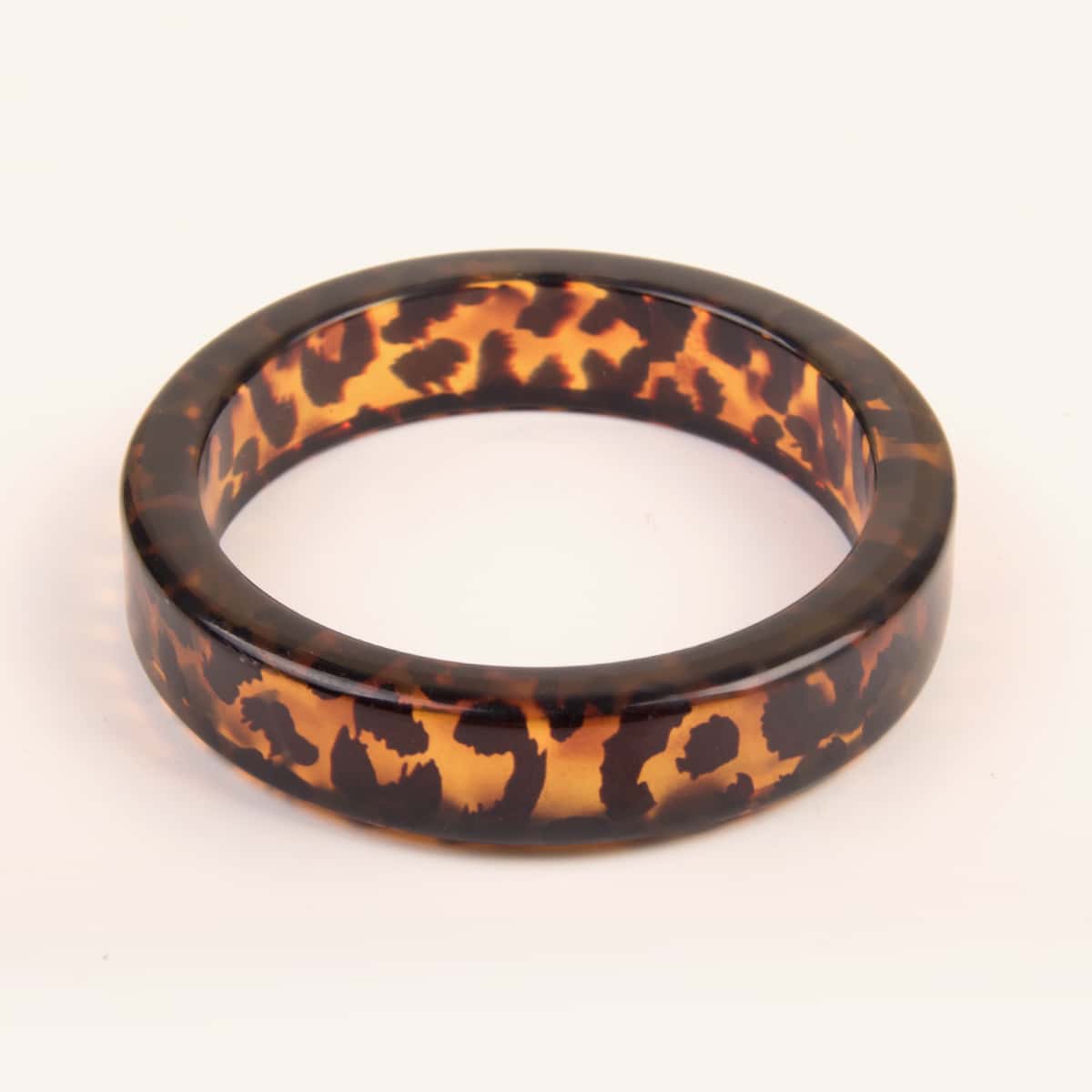 

Leopard Print Bangle, Multicolor
