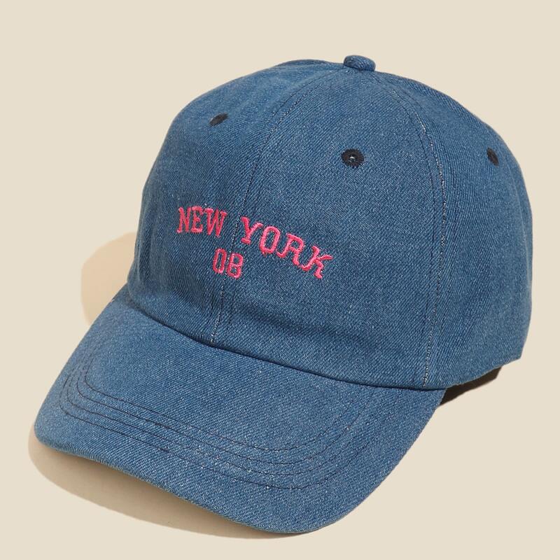 

Guys Letter Embroidered Baseball Cap, Blue