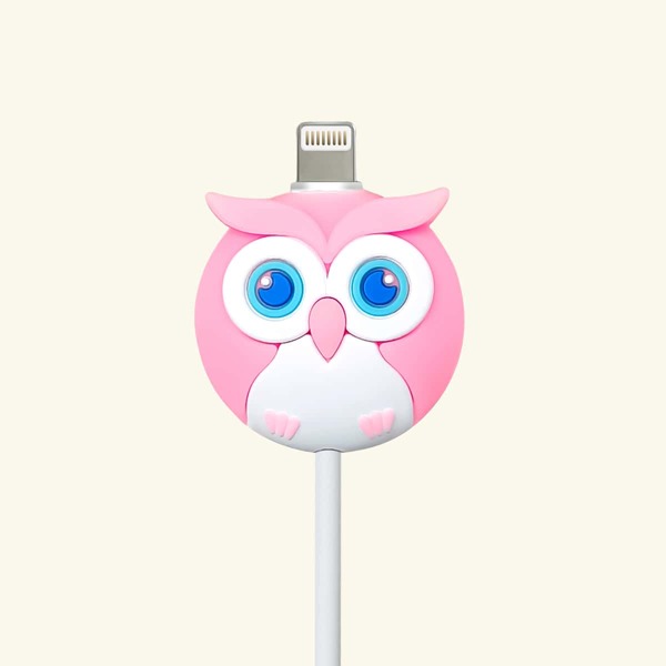 

1pc Owl Shaped Cables Protector, Multicolor