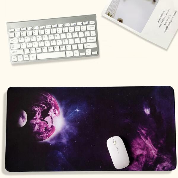 

Planet Print Mouse Pad, Multicolor