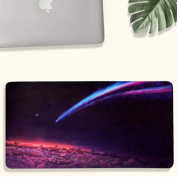 

Space Print Mouse Pad, Multicolor