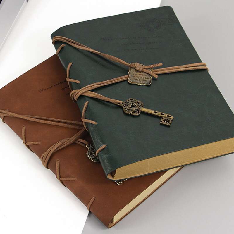 

1pc Random Vintage Notebook, Multicolor