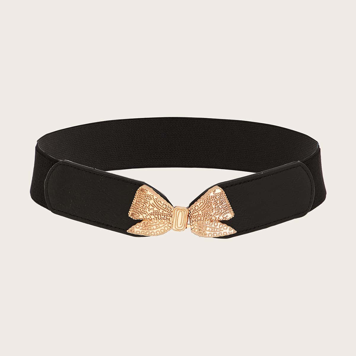 

Butterfly Wide Belt, Black
