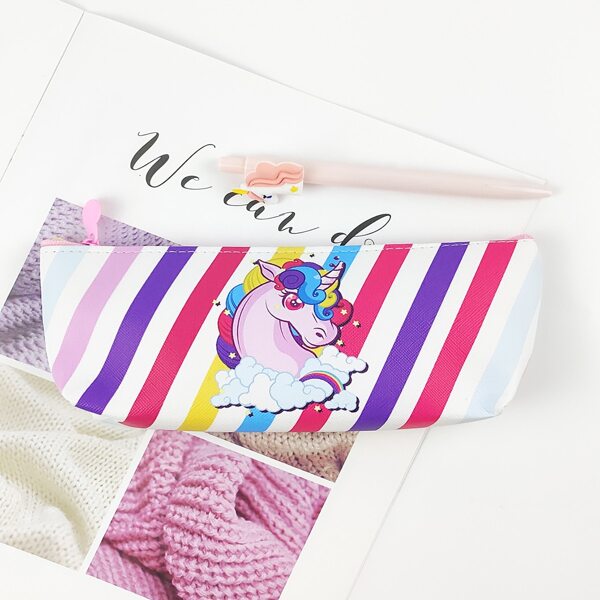 

Unicorn Print Pencil Case, Multicolor