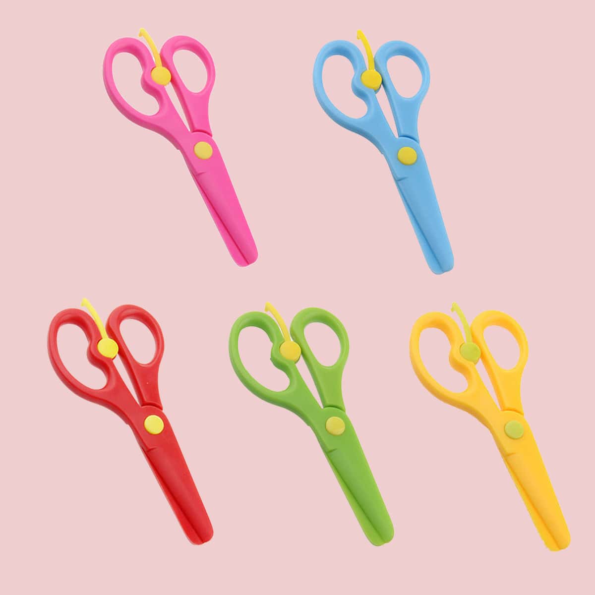 

3pcs Random Color Scissors, Multicolor