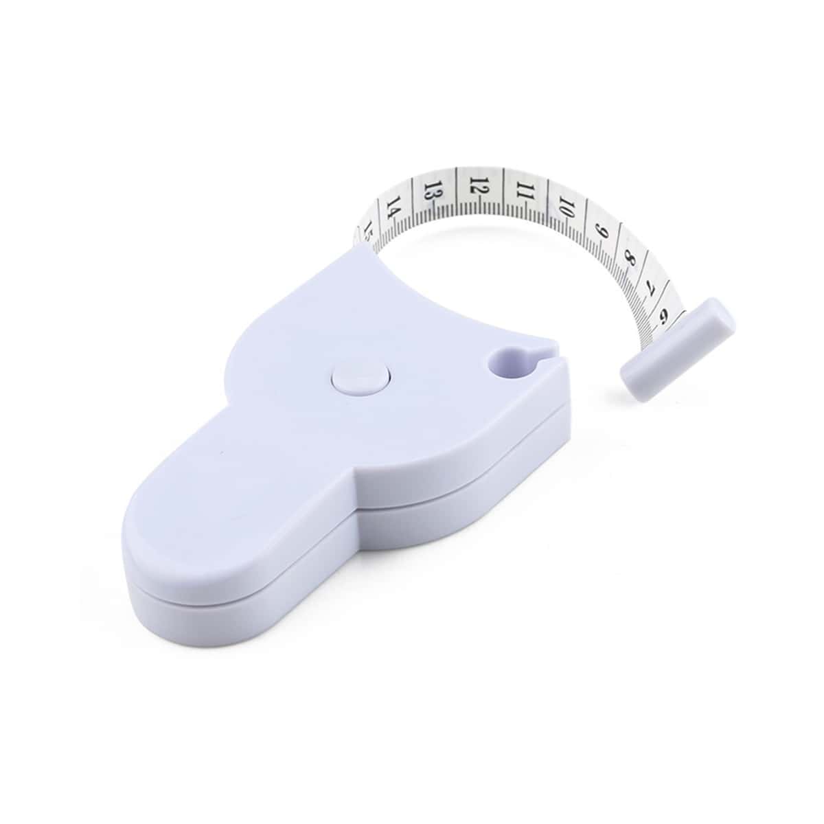 

1pc Plastic Tape Measure, White