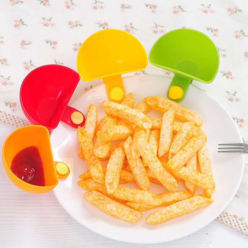 

4pcs Multifunction Seasoning Dish, Multicolor