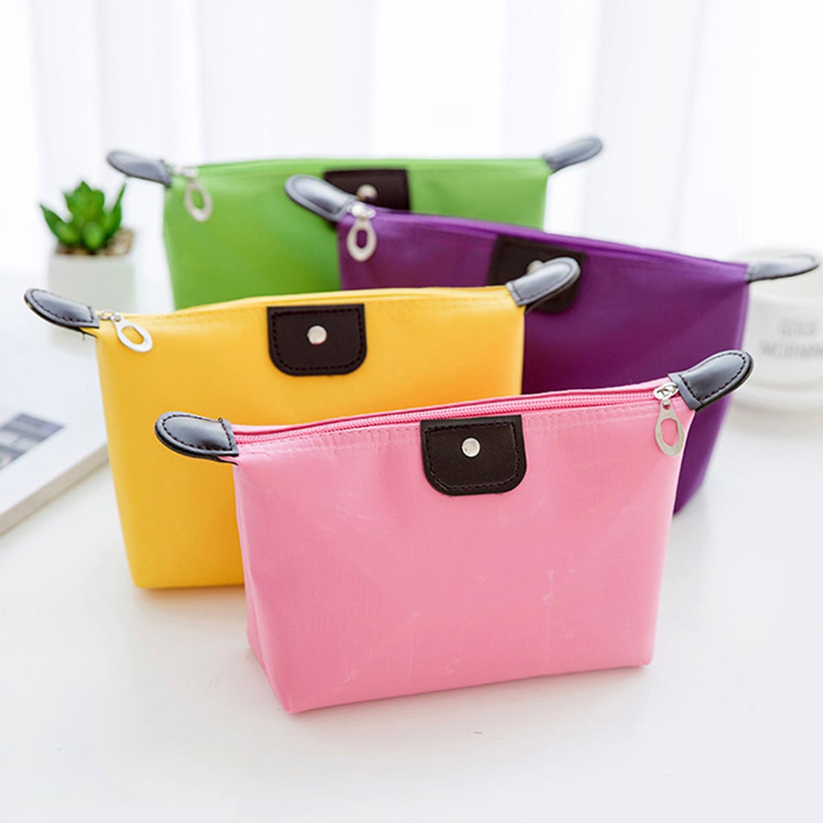 

1pc Random Color Storage Bag, Multicolor