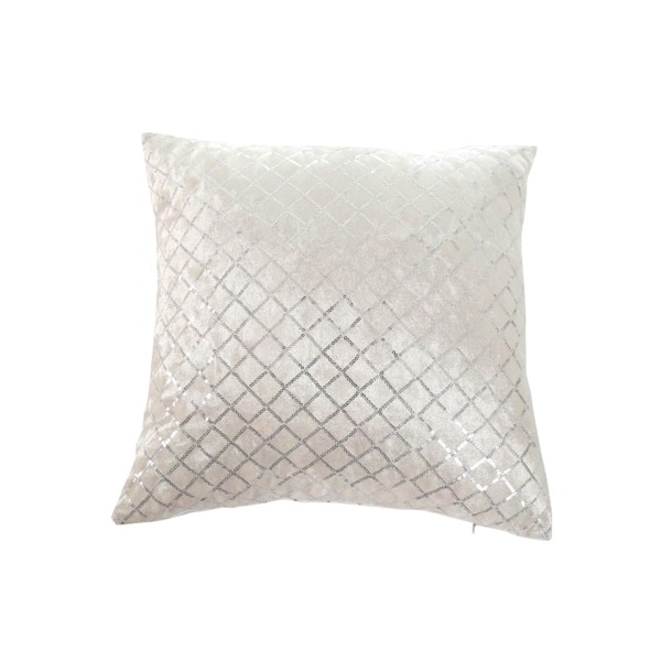 

Sequin Decor Cushion Cover Without Filler, Beige
