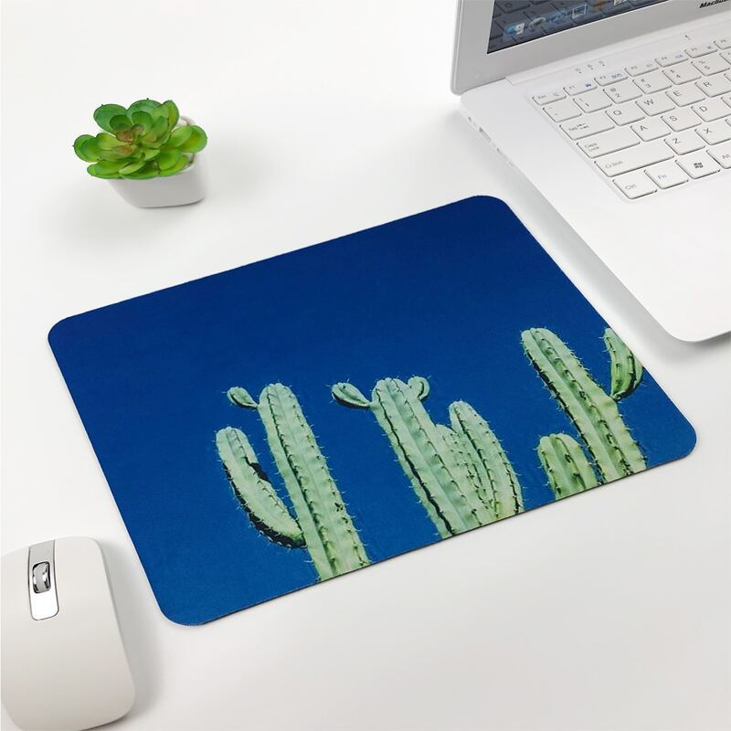 

Cactus Print Mouse Pad, Multicolor