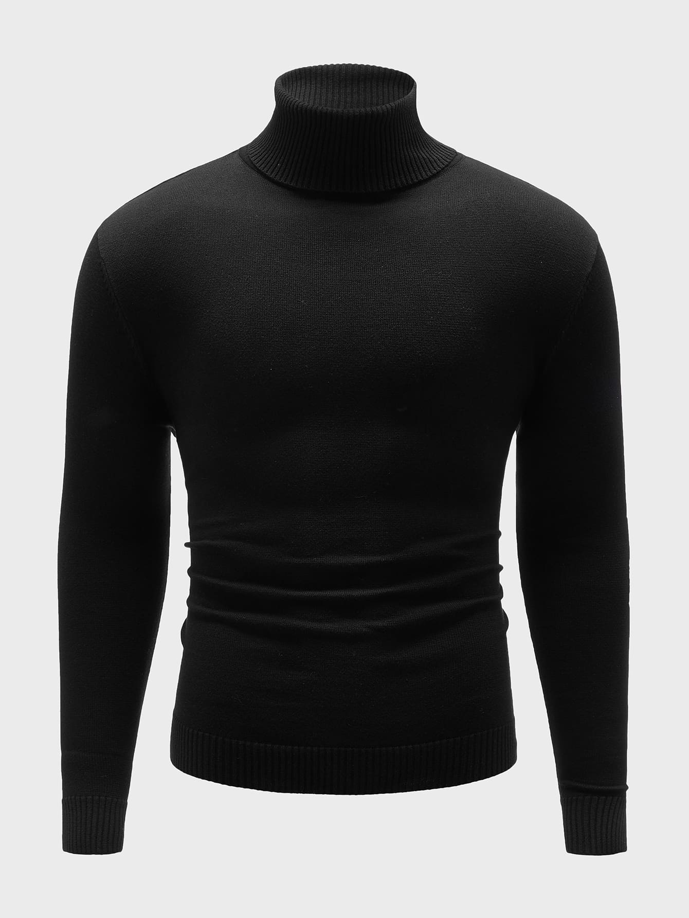 Suéter masculino gola alta SHEIN Brasil