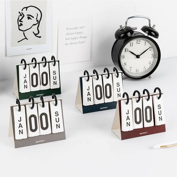 

1pc Random Mini Calendar, Multicolor