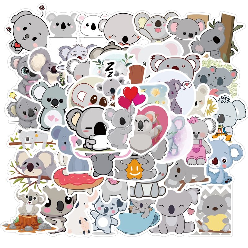 

50pcs Cartoon Graphic Sticker, Multicolor