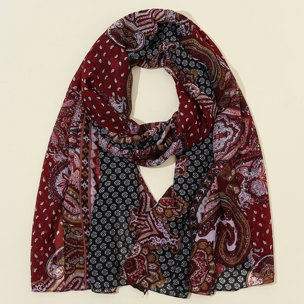 

Paisley Pattern Scarf, Multicolor